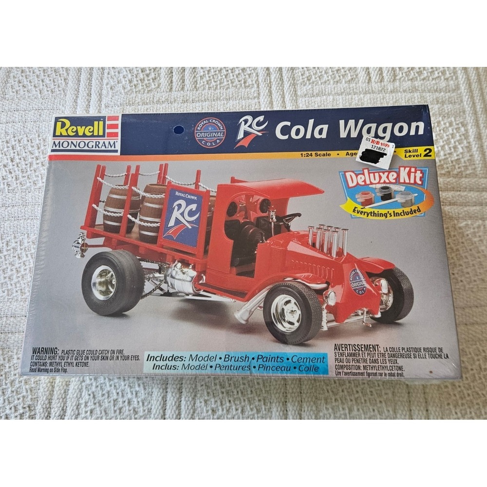 Revell/Monogram RC Cola Wagon Deluxe Kit 1/24 Factory Sealed